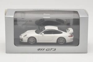 Porsche 911 997 GT3 ホワイト Minichamps 1:43 WAP0202080C メタル - 画像 4/4