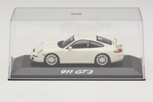 Porsche 911 997 GT3 ホワイト Minichamps 1:43 WAP02012016 メタル - 画像 4/5