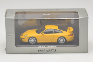 Porsche 911 997 GT3 イエロー Minichamps 1:43 WAP02012116 メタル - 画像 4/4