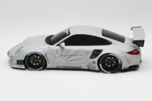 Porsche 911 997 Liberty Walk グレー GT Spirit 1:18 GT126 レジン - 画像 3/6