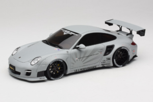 Porsche 911 997 Liberty Walk グレー GT Spirit 1:18 GT126 レジン