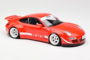 Porsche 911 997 RWB Phila IXO 1:18 18CMC168 メタル - 画像 4/6
