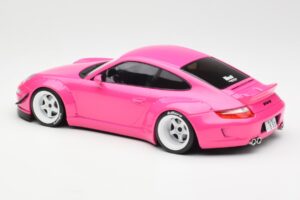 Porsche 911 997 RWB ピンク IXO 1:18 18CMC167 メタル - 画像 4/5