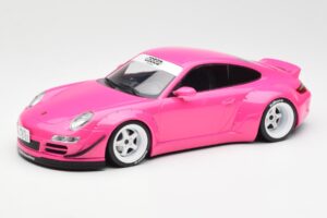 Porsche 911 997 RWB ピンク IXO 1:18 18CMC167 メタル