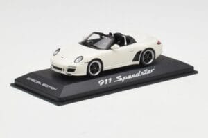 Porsche 911 997 Speedster ホワイト Minichamps 1:43 WAP0200290B メタル - 画像 2/4