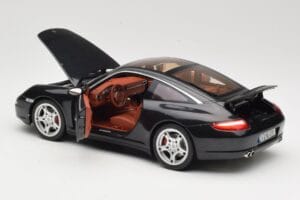 Porsche 911 997 Targa ブラック Norev 1:18 187506 メタル - 画像 5/8