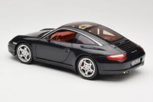 Porsche 911 997 Targa ブラック Norev 1:18 187506 メタル - 画像 7/8