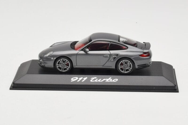 Porsche 911 997 Turbo Anthracite Grey Minichamps 1:43 WAP0200010A メタル