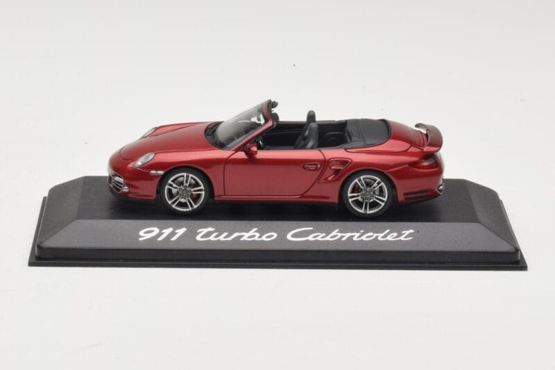 Porsche 911 997 Turbo カブリオレ レッド Minichamps 1:43 WAP0200130A メタル