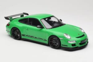 Porsche 911 997.1 GT3 RS グリーン Minichamps 1:18 155062124 メタル - 画像 4/6