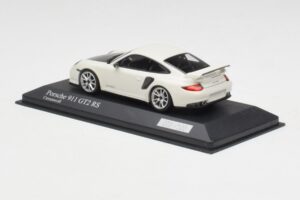 Porsche 911 997.2 GT2 RS ホワイト シルバーホイール Minichamps 1:43 400069405 メタル - 画像 3/4