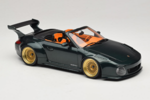 Porsche 911 992 カブリオレ Old & New Tokyo Auto Salon GT Spirit 1:18 GT548 レジン - 画像 4/6