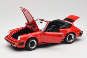 Porsche 911 SC カブリオレ レッド Minichamps 1:18 100063030 メタル - 画像 2/8