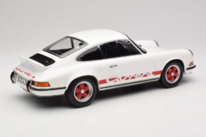 Porsche 911 Carrera RS 2.7 Grand Prix White With Red Norev 1:12 127514 メタル - 画像 2/6