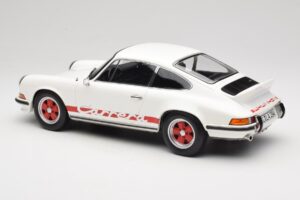 Porsche 911 Carrera RS 2.7 Grand Prix White With Red Norev 1:12 127514 メタル - 画像 5/6