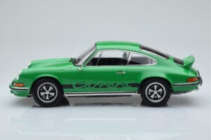 Porsche 911 Carrera RS 2.7 グリーン Norev 1:18 187680 メタル - 画像 3/6