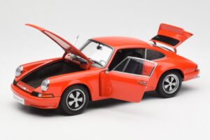 Porsche 911 Carrera RS 2.7 オレンジ AUTOart 1:18 78057 メタル - 画像 2/8