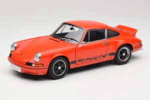 Porsche 911 Carrera RS 2.7 オレンジ & ブラックストライプ AUTOart 1:18 78054 メタル