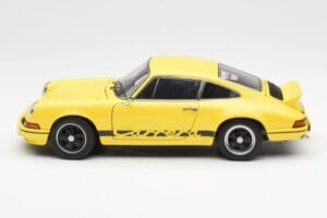 Porsche 911 Carrera RS 2.7 イエロー AUTOart 1:18 78053 メタル - 画像 4/8