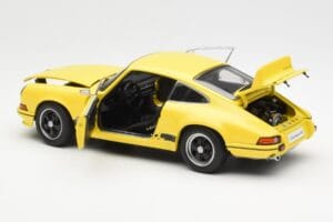Porsche 911 Carrera RS 2.7 イエロー AUTOart 1:18 78053 メタル - 画像 5/8