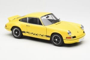 Porsche 911 Carrera RS 2.7 イエロー AUTOart 1:18 78053 メタル - 画像 6/8