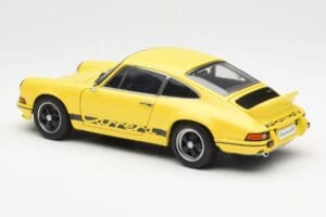 Porsche 911 Carrera RS 2.7 イエロー AUTOart 1:18 78053 メタル - 画像 7/8
