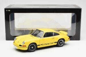 Porsche 911 Carrera RS 2.7 イエロー AUTOart 1:18 78053 メタル - 画像 8/8