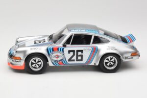 Porsche 911 Carrera RSR Group 4 GT #26 Martini Racing H. Muller / G. van Lennep GT Class Winner 1000 km Dijon 1973 Minichamps - 画像 3/6