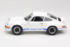 Porsche 911 Carrera RSR Group 4 GT ホワイト & ブルー 1973 Minichamps 1:18 107065020 メタル - 画像 3/6