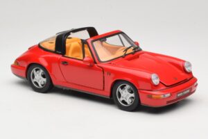 Porsche 911 Carrera Targa レッド Anson 1:18 3054 メタル - 画像 6/8