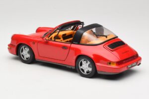 Porsche 911 Carrera Targa レッド Anson 1:18 3054 メタル - 画像 7/8