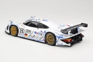 Porsche 911 GT1 #25 Porsche AG U. Alzen / J. Muller / B. Wollek 24 Hours of Le Mans 1998 Maisto 1:18 56052 メタル - 画像 7/8