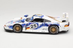 Porsche 911 GT1 #25 1999 Anson 1:18 30322-W メタル - 画像 3/6