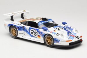 Porsche 911 GT1 #25 1999 Anson 1:18 30322-W メタル - 画像 4/6