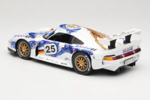 Porsche 911 GT1 #25 1999 Anson 1:18 30322-W メタル - 画像 5/6