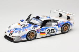 Porsche 911 GT1 #25 H. Stuck / T. Boutsen / B. Wollek 24 Hours of Le Mans 1996 UT Models 1:18 180966625 メタル - 画像 2/8