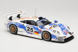Porsche 911 GT1 #25 H. Stuck / T. Boutsen / B. Wollek 24 Hours of Le Mans 1996 UT Models 1:18 180966625 メタル - 画像 6/8