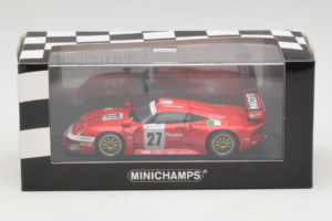 Porsche 911 GT1 #27 BMS Scuderia Italia 24 Hours of Le Mans 1997 Minichamps 1:43 430976627 メタル - 画像 4/4