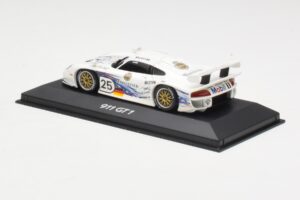 Porsche 911 GT1 #25 Warsteiner 24 Hours of Le Mans 1997 Minichamps 1:43 WAP02003197 メタル - 画像 3/4