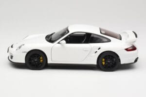 Porsche 911 GT2 997.1 ホワイト Norev 1:18 187572 メタル - 画像 4/8