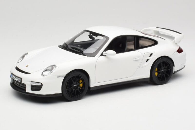 Porsche 911 GT2 997.1 ホワイト Norev 1:18 187572 メタル