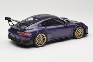Porsche 911 GT2 RS 991.2 Ultraviolet GT Spirit 1:18 GT926 レジン - 画像 2/6