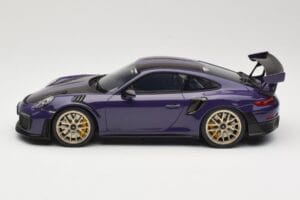 Porsche 911 GT2 RS 991.2 Ultraviolet GT Spirit 1:18 GT926 レジン - 画像 3/6