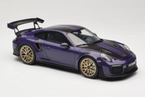 Porsche 911 GT2 RS 991.2 Ultraviolet GT Spirit 1:18 GT926 レジン - 画像 4/6