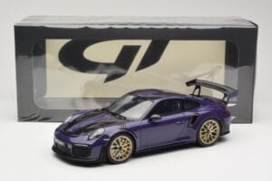Porsche 911 GT2 RS 991.2 Ultraviolet GT Spirit 1:18 GT926 レジン - 画像 6/6