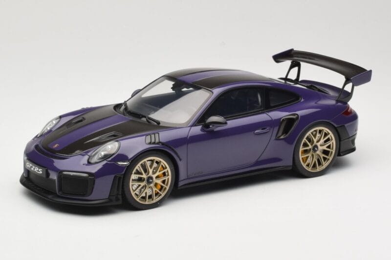 Porsche 911 GT2 RS 991.2 Ultraviolet GT Spirit 1:18 GT926 レジン