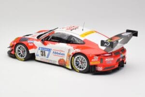 Porsche 911 GT3 R #31 Frikadelli Racing N. Siedler / M. Seefried 24 Hours Nürburgring 2018 Minichamps 1:18 153186931 メタル - 画像 5/6