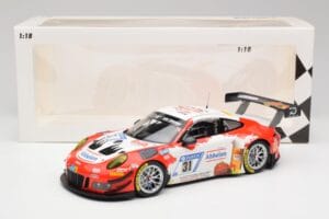 Porsche 911 GT3 R #31 Frikadelli Racing N. Siedler / M. Seefried 24 Hours Nürburgring 2018 Minichamps 1:18 153186931 メタル - 画像 6/6