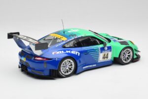 Porsche 911 GT3 R #44 Falken Motorsport W. Henzler / P. Dumbreck NBR 2016 Minichamps 1:18 155166044 メタル - 画像 2/6