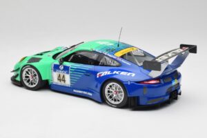 Porsche 911 GT3 R #44 Falken Motorsport W. Henzler / P. Dumbreck NBR 2016 Minichamps 1:18 155166044 メタル - 画像 5/6